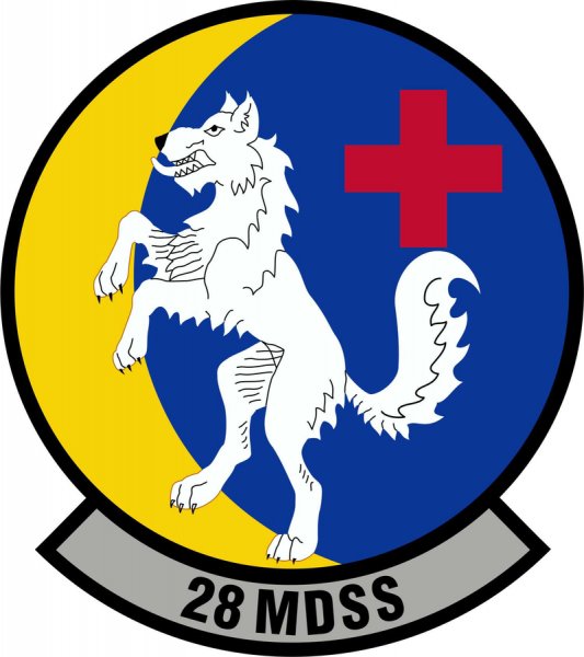 File:28th Medical Support Squadron, US Air Force.png