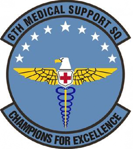 File:6th Medical Support Squadron, US Air Force.png