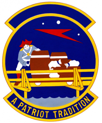 Coat of arms (crest) of the 85th Aerial Port Squadron, US Air Force