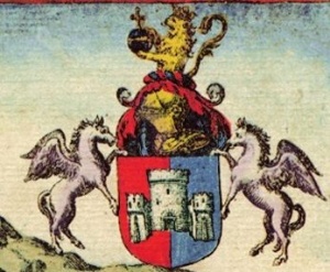 Arms (crest) of Exeter