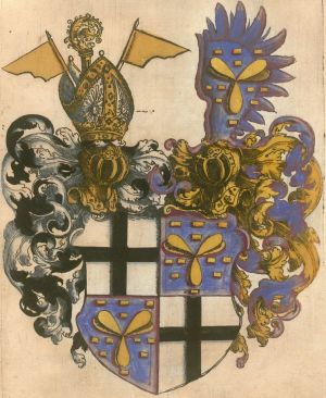 Arms (crest) of Balthasar von Dernbach