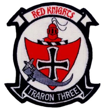 Coat of arms (crest) of the VT-3 Red Knights, US Navy