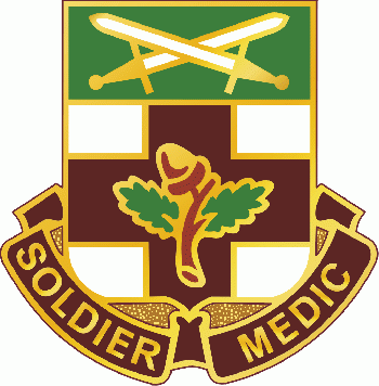 Coat of arms (crest) of 232nd Medical Battalion, US Army
