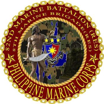 Coat of arms (crest) of the 82nd Marine Battalion (Reserve), Philippine Marine Corps