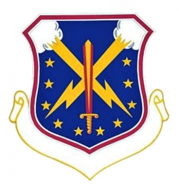 Coat of arms (crest) of the 831th Air Division, US Air Force