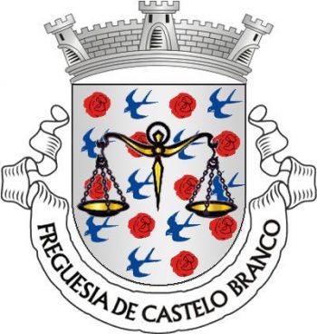 Brasão de Castelo Branco (freguesia)/Arms (crest) of Castelo Branco (freguesia)