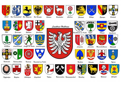 Wappen von Heilbronn (Coat of arms (crest) of Heilbronn)