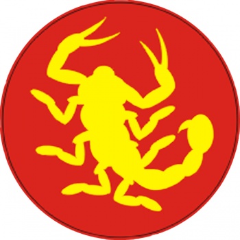 Coat of arms (crest) of the 22nd Infantry Division (Phantom Unit), US Army