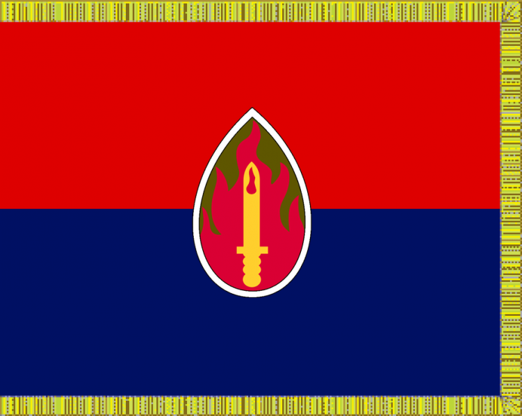 File:63rd Infantry Divison Blood and Fire, US Army2.png