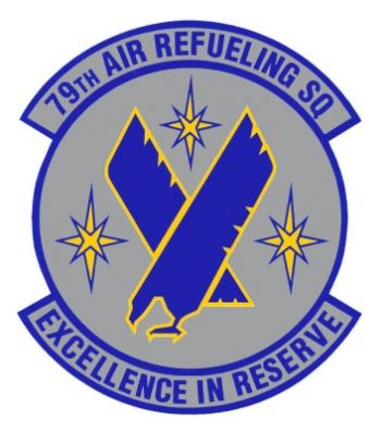 Coat of arms (crest) of the 79th Air Refueling Squadron, US Air Force