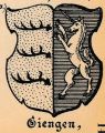 Wappen von Giengen an der Brenz/ Arms of Giengen an der Brenz