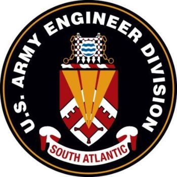 Coat of arms (crest) of the US Army Engineer Division South Atlantic