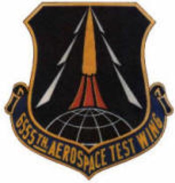 Coat of arms (crest) of the 6555th Aerospace Test Wing, US Air Force