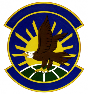 Coat of arms (crest) of the 9th Logistics Support Squadron, US Air Force