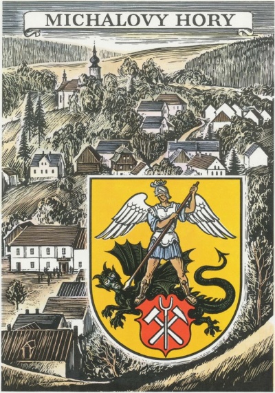 Arms (crest) of Michalovy Hory