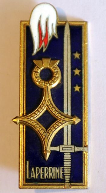 Coat of arms (crest) of the Promotion 1956-1958 Général Laperrine of the Special Military School Saint-Cyr Coëtquidan, French Army