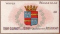 Oldenkott plaatje, wapen van Wassenaar