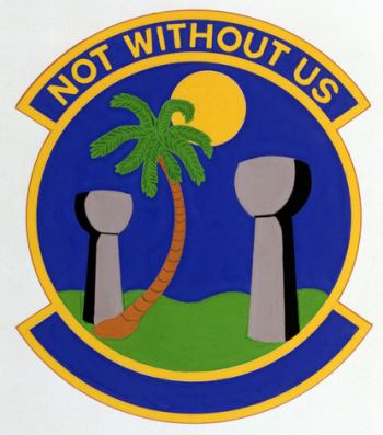 Coat of arms (crest) of the 43rd Services Squadron, US Air Force
