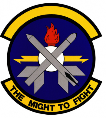 Coat of arms (crest) of the 97th Munitions Maintenance Squadron, US Air Force