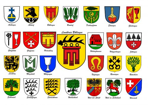 Arms in the Böblingen District