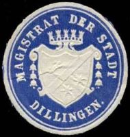 Wappen von Dillingen an der Donau/Arms (crest) of Dillingen an der Donau