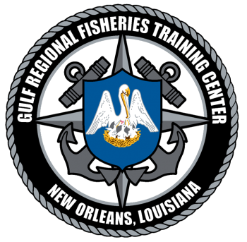 Coat of arms (crest) of the Gulf Fisheries Training Center New Orleans, US Coast Guard
