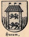 Wappen von Husum/ Arms of Husum