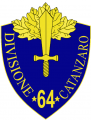 64th Infantry Division Catanzaro, Italian Army.png