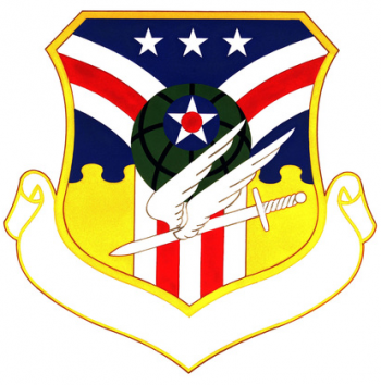 Coat of arms (crest) of the 910th Tactical Airlift Group, US Air Force