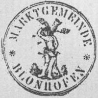 Wappen von Blonhofen/Arms (crest) of Blonhofen