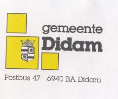 Wapen van Didam/Arms (crest) of Didam