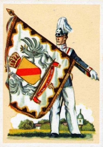 Arms of 1st Badian Life Grenadier Regiment No 109, Germany