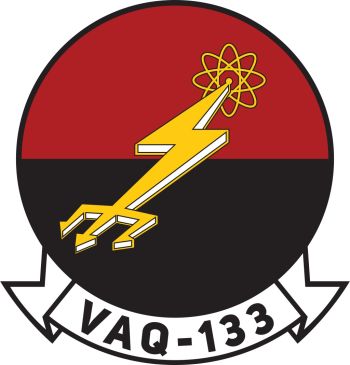 Coat of arms (crest) of the VAQ-133 Wizards, US Navy