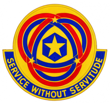 Coat of arms (crest) of the 48th Services Squadron, US Air Force