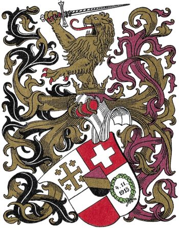 Coat of arms (crest) of Christlichen Studentenverbindung Valdesia Lausannensis