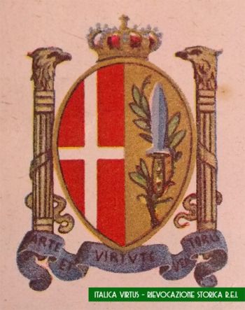 Coat of arms (crest) of the Infantry Application School, Royal Italian Army