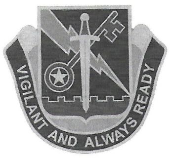 Coat of arms (crest) of Special Troops Battalion, 4th Brigade, 1st Cavalry Division, US Army