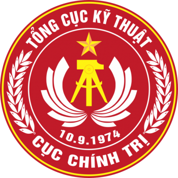 Coat of arms (crest) of the Vietnamese People's Army Directorate of Engineering, Department of Politics