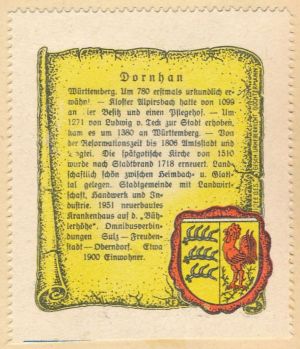 Wappen von Dornhan/Coat of arms (crest) of Dornhan