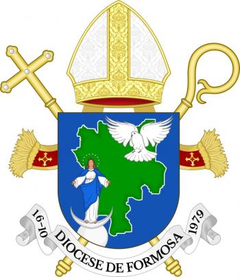 Arms (crest) of Diocese of Formosa (Brazil)