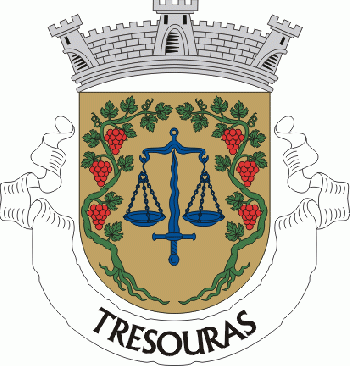 Brasão de Tresouras/Arms (crest) of Tresouras