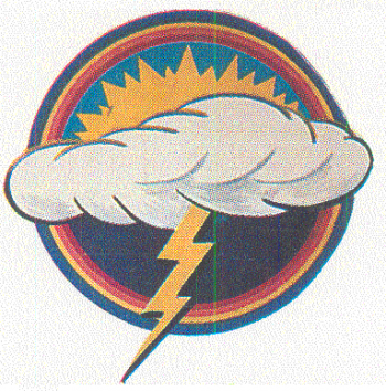 Coat of arms (crest) of the 1st Weather Squadron, USAAF