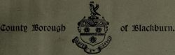 Arms (crest) of Blackburn