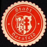 Wappen von Bad Hersfeld/Arms of Bad Hersfeld