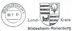 Wappen von Landkreis Hildesheim/Arms (crest) of the Hildesheim district