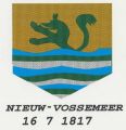 Wapen van Nieuw-Vossemeer/Coat of arms (crest) of Nieuw-Vossemeer