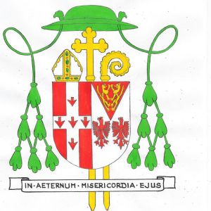 Arms (crest) of Victor Joseph Reed