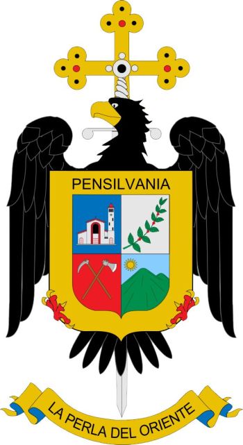 Escudo de Pensilvania/Arms (crest) of Pensilvania