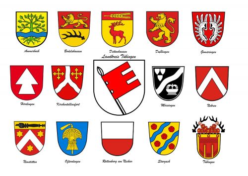 Wappen von Tübingen (Coat of arms (crest) of Tübingen)
