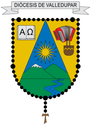 Arms (crest) of Diocese of Valledupar
